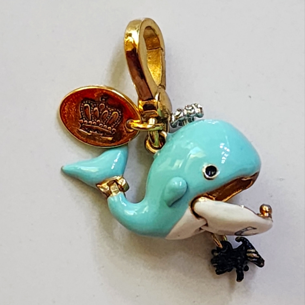 Juicy Couture Rare Retired whale charm limited edition!